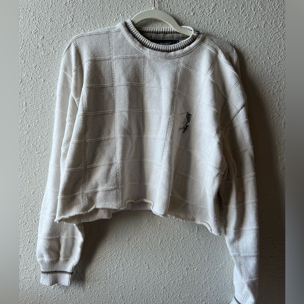 Carmel Brand Crème Sweater